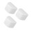 3Pcs Durable White Denture Retainer Box Portable Plastic Storage Case 9
