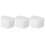 3Pcs Durable White Denture Retainer Box Portable Plastic Storage Case 11