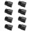 8Pcs Adjustable Magnetic GPU Holders Black Aluminum Magnesium Alloy 11