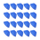2Sets Blue Disposable Underwear for Men Nonwoven Briefs 3