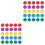 200Pcs Assorted Color Plastic Chips Durable Counting Markers 3
