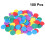 200Pcs Assorted Color Plastic Chips Durable Counting Markers 8