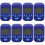 8Pcs Blue Guitar Electronic Metronome Practical Portable Tool 2