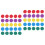200Pcs Assorted Color Plastic Chips Durable Counting Markers 4