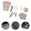 3Sets Multi-Color Earphone Cleaner Kit with Headphone and Laptop Tools 10