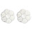 11200Pcs DIY Pearl Beads Kit White Half Round Plastic Scatter Beads 2