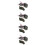 8Pcs Durable Alloy Mini Pull Back Car Toys Military Crane Rocket 10