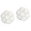 11200Pcs DIY Pearl Beads Kit White Half Round Plastic Scatter Beads 4