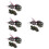 8Pcs Durable Alloy Mini Pull Back Car Toys Military Crane Rocket 9