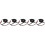5St Multifunctionele Zwarte Auto Deurrand Beschermstrip Rubber 11