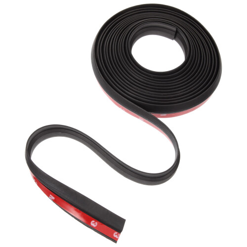 5St Multifunctionele Zwarte Auto Deurrand Beschermstrip Rubber 2