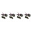 8Pcs Durable Alloy Mini Pull Back Car Toys Military Crane Rocket 6