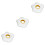 3Pcs White Pet Necklace Protective Elizabethan Collar for Pets 5