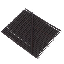 75St Meisjes Houten Haarclip Eenvoudig Design Potlood Haarspelden