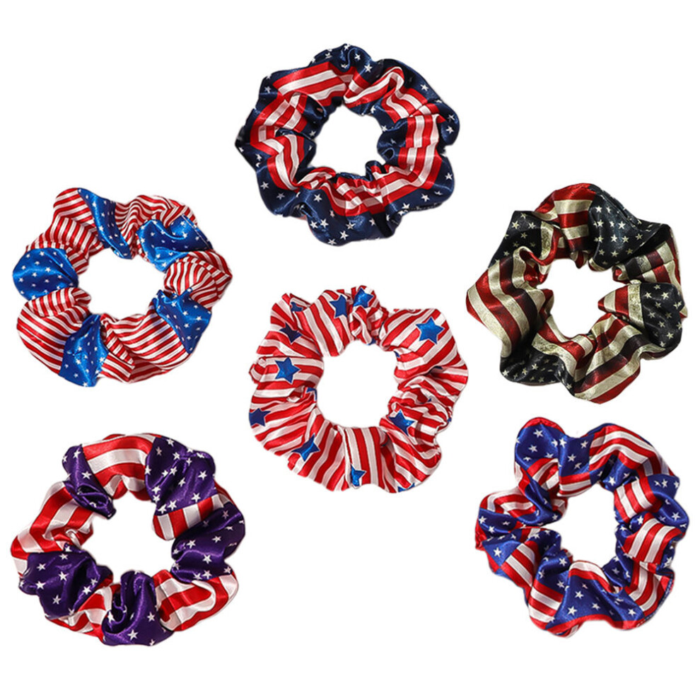 18St Simpele Haarstrikken Kleurrijk Materialen Voor Vrouwen-image