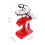 2Sets Baseball Speelgoed Met Automatische Launcher Rood 8