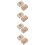 8Sets Professionele Contactlenzen Bewaarbox PP Licht En 7