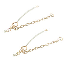 10St Vervangbare Gouden Purse Chain Met Parel Voor Damestas