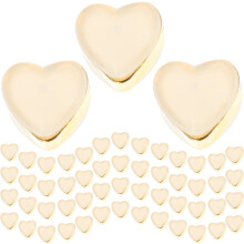 300St Gouden Silicone Oorbel Plug & Stevig Voor Sieraden & DIY
