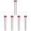 5Paren Paar Professionele Marimba Mallets Voor Optredens 6