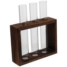 2Sets Glazen Plantenvaas Set Met Standaard Voor Woondecoratie