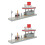 2St Subway Station Model ABS Grijs DIY Speelgoed Voor Kinderen 7