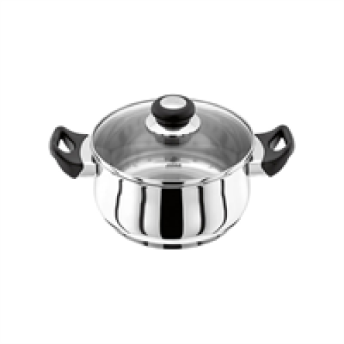 Judge Judge Vista Casserole Pot 20cm/2.4 Litres Silver