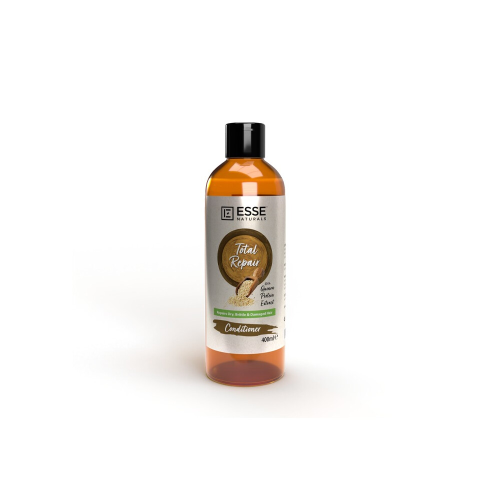 Esse Naturals Total Repair with Quinoa Conditioner 400ml Strengthening & Repair Conditioner for Damaged, Dry, and Weak Hair