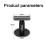 Pivot Stand for  GO 3 with Type C Interface, with 360 Rotating Action Camera Quick Release Accessories for VLOG 6