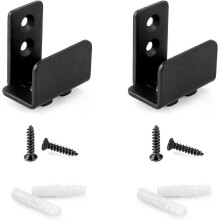 (As show, One size) Sliding Door Floor Guide, Adjustable for Door and Cabinet, Steel 2pcs,2024 Ping