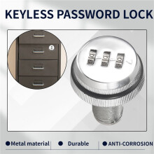 3 Digit Combination Cam Lock 30mm Keyless Password Lock Mailbox Cabinet Mechanical Locks for Mailbox Cabinet Door C