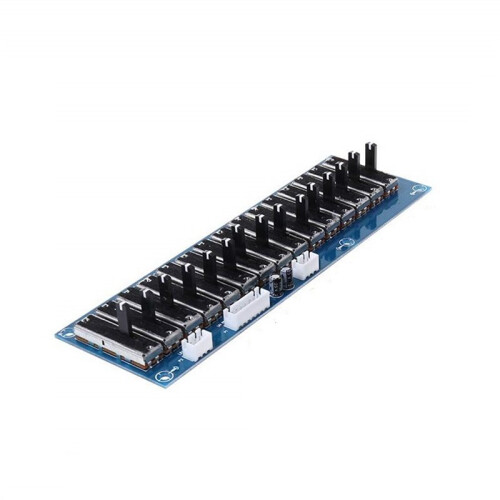 EQ Equalizer Board Stage Professional Tone Preamplifier Stereo 15 Road Preamp Equalizer Power Supply 1