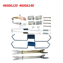 1Set Car Brake Shoes Repair Kit 4600A139 4600A140 for Mitsubishi L200 / Triton 2005-2015 Adjuster Rear Brake Shoes