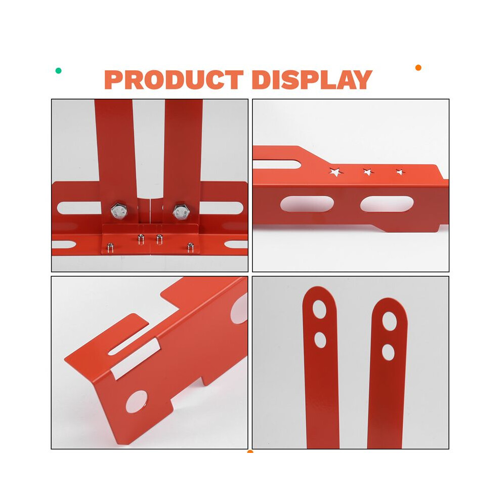 Car Wheel Alignment Tool Plates Adjustable Automotive Wheel Leveling Aligner Wheel Alignment Tool Orange 4851514162557