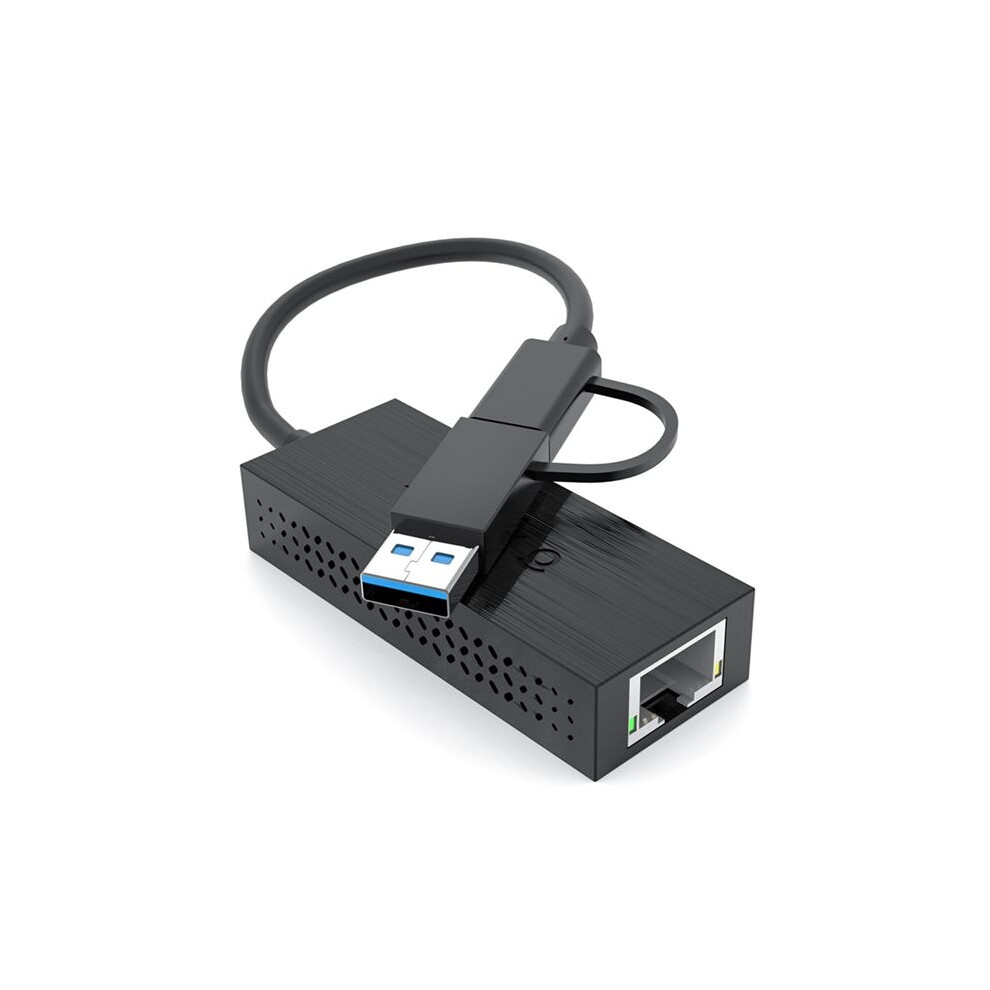 Wavlink Usb C To 2.5G Ethernet Adapter 2-In-1 Gigabit Wired Network Card To Rj45 Network Cable Converter For Windows Mac Os 4852367024771