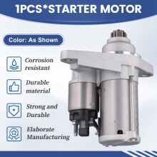 02T911021E Car Starter Motor for Audi A2 Seat Fabia VW Bora Golf Beetle Polo 2000-2009 VA495107