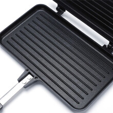 Gasbetriebener Antihaft-Sandwichmaker, Brot-Toast-Maschine, Frühstücksgerät, Pfannkuchenbackofen, Grillofen, Form, Grillpfanne
