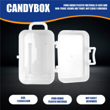White mini roller travel suitcase candy box personality creative wedding candy box luggage trolley case candy toy small storage box