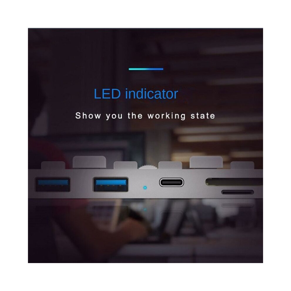 5 In 1 For Imac Usb 3.0 Hub With Usb3.0 Pd Tf/Sd Reader Card Usb Splitter For 2012-2019 Os X 10.6 And Higher Versions 4852367001925