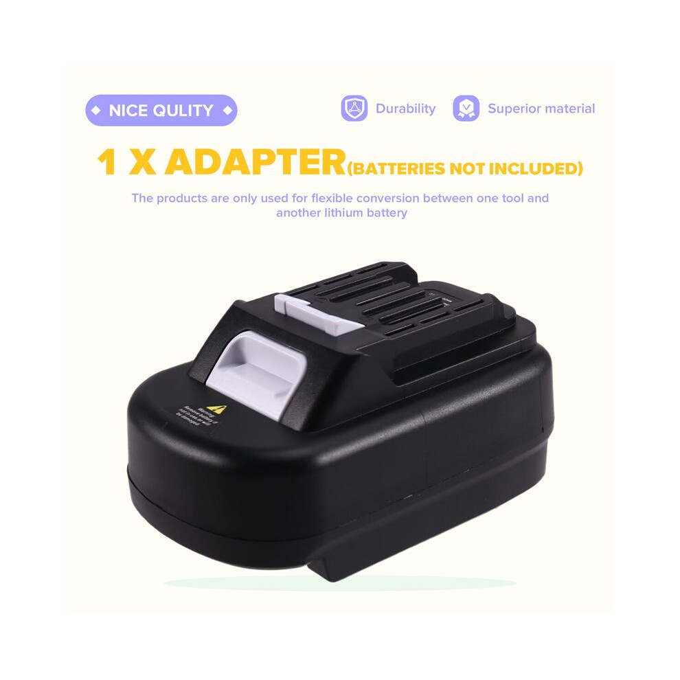 Battery Converter Adapter Ein18mt12 For Einhell 18V Li-Ion Battery For Makita 12V Battery Tools 4852367017179