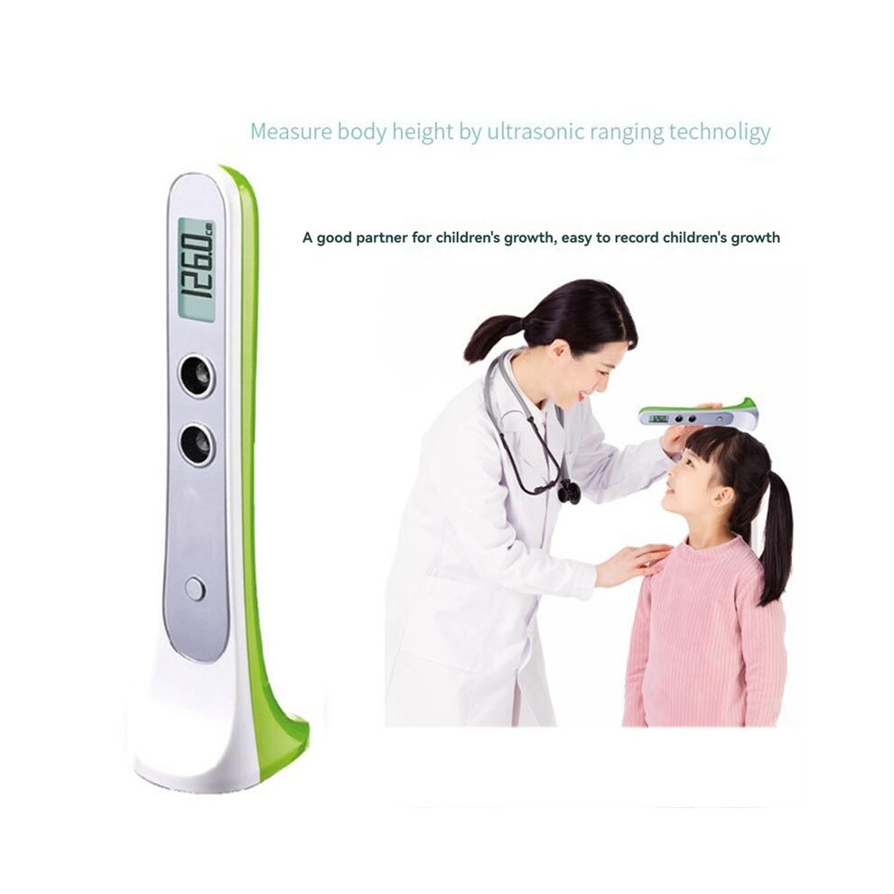 Spactz Ultrasonic Height Measuring Ruler Digital Precision Measuring Device For Adult Kids