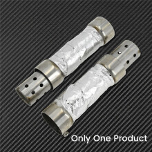 Motorcycle Sports Car Muffler Tail Section Exhaust Muffler Extended Upgraded Muffler Exhaust System Auto Parts