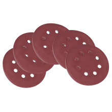 25 Stück 5-Zoll-Schleifscheiben (125 mm), 8-Loch-Schleifpapier, Körnung 800, 1000, 1200, 1500, 2000