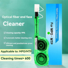 A-M600 Glasfaser-Steckverbinderreiniger für MPO- und MTP-Glasfaserendflächen (Reinigungsstift für MPO/MTP-Fasern, grün)
