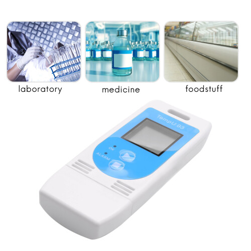 USB Temperature Humidity Data Logger Reusable RH TEMP Data Logger Recorder Humiture Recording Meter with 12,000 Record Capacity 2