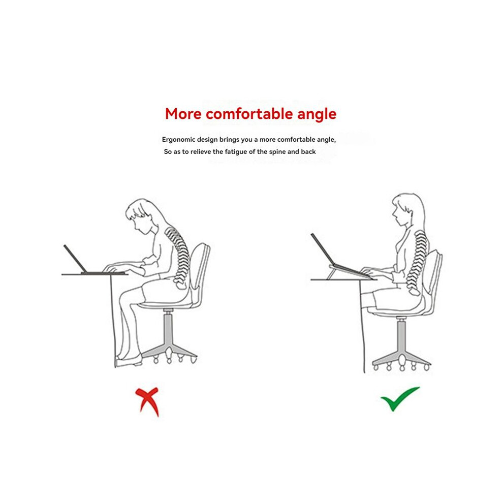 Adjustable Aluminum Laptop Stand, Foldable Desktop Holder, For 17Inch Below Laptops 4852693502745