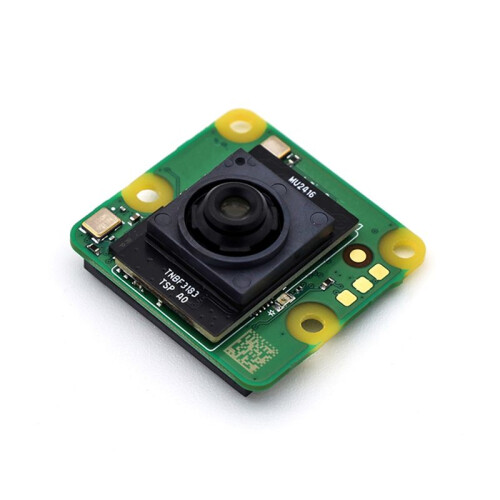 Para Raspberry Pi AI Camera 12.3MP com para  IMX500 AI Sensor RP2040 MCU para Raspberry Pi 1