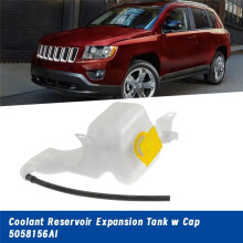 Kühlmittel-Ausgleichsbehälter mit Deckel 5058156AI für Jeep Compass / Patriot 2007-2017 Frostschutzmittel-Rückgewinnungsbehälter
