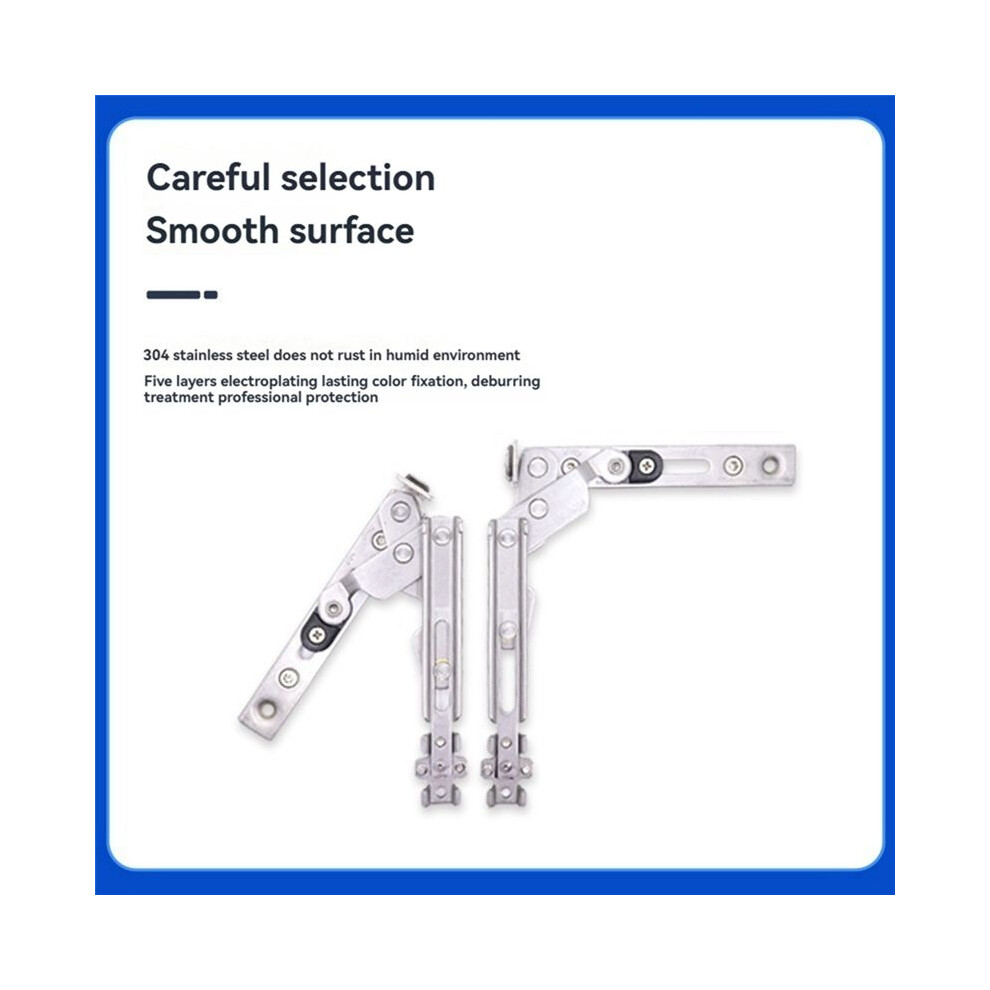 90 Degree Concealed Hinge Folding Heavy Built-In Door Hinges Hidden Gemel Stainless Steel European Groove 4852367009242