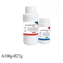 AB Carbonfaser-Reparatur-Epoxidharz, starker Kleber für Auto- und Fahrradteile, transparentes Epoxidharz-Set A100g-B27g